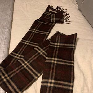 Men’s Burberry Cashmere scarf
